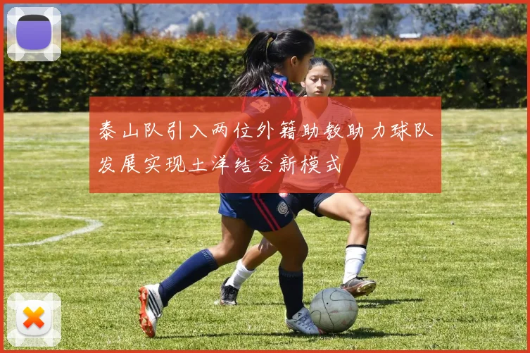 泰山队引入两位外籍助教助力球队发展实现土洋结合新模式